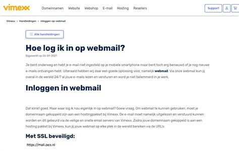 jouw webmail inloggen.